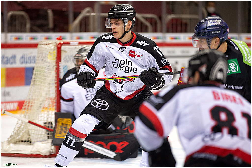PENNY DEL; Duesseldorfer EG- Koelner Haie; Duesseldorf, 23.01.2022